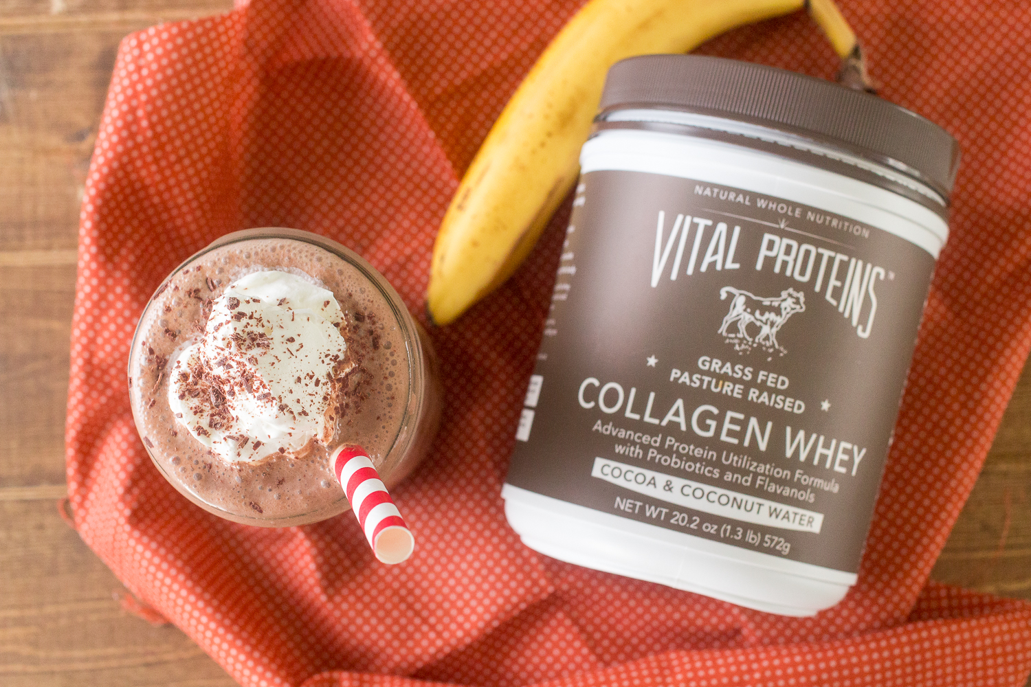 Vital Proteins Collagen Whey Supplement Powder With Probiotics